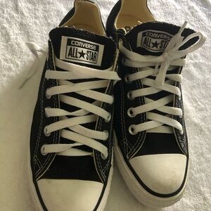 Converse Black and White Classic Sneakers